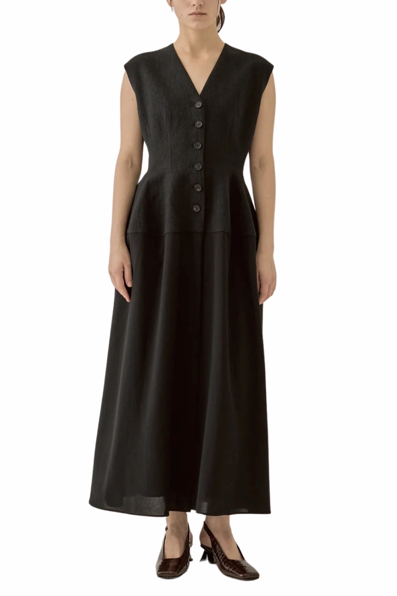 Back Detail Chic boho dress Ilsa Sleeveless Dress