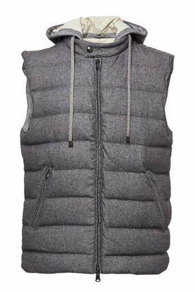MeshLinedVents Lewis Flannel Vest