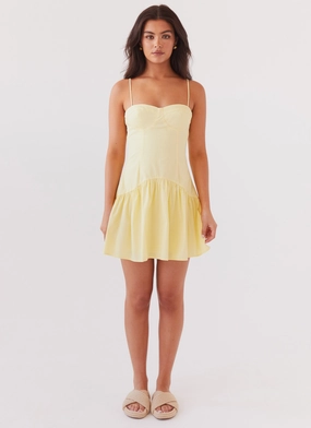 Casual maxi dress Endless Summer Mini Dress - Canary