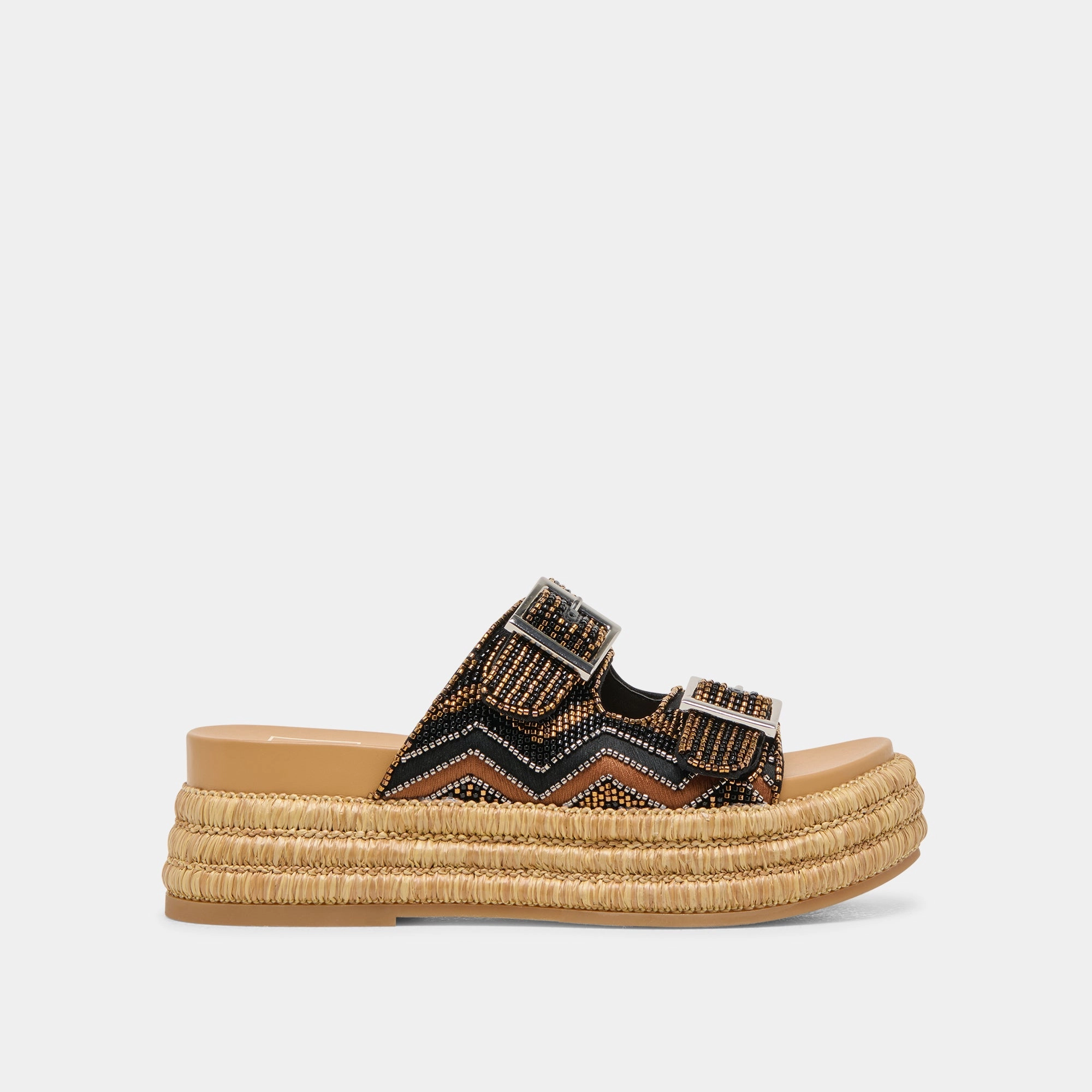 Fashion Sandals WIXIE SANDALS BLACK MULTI BEADS