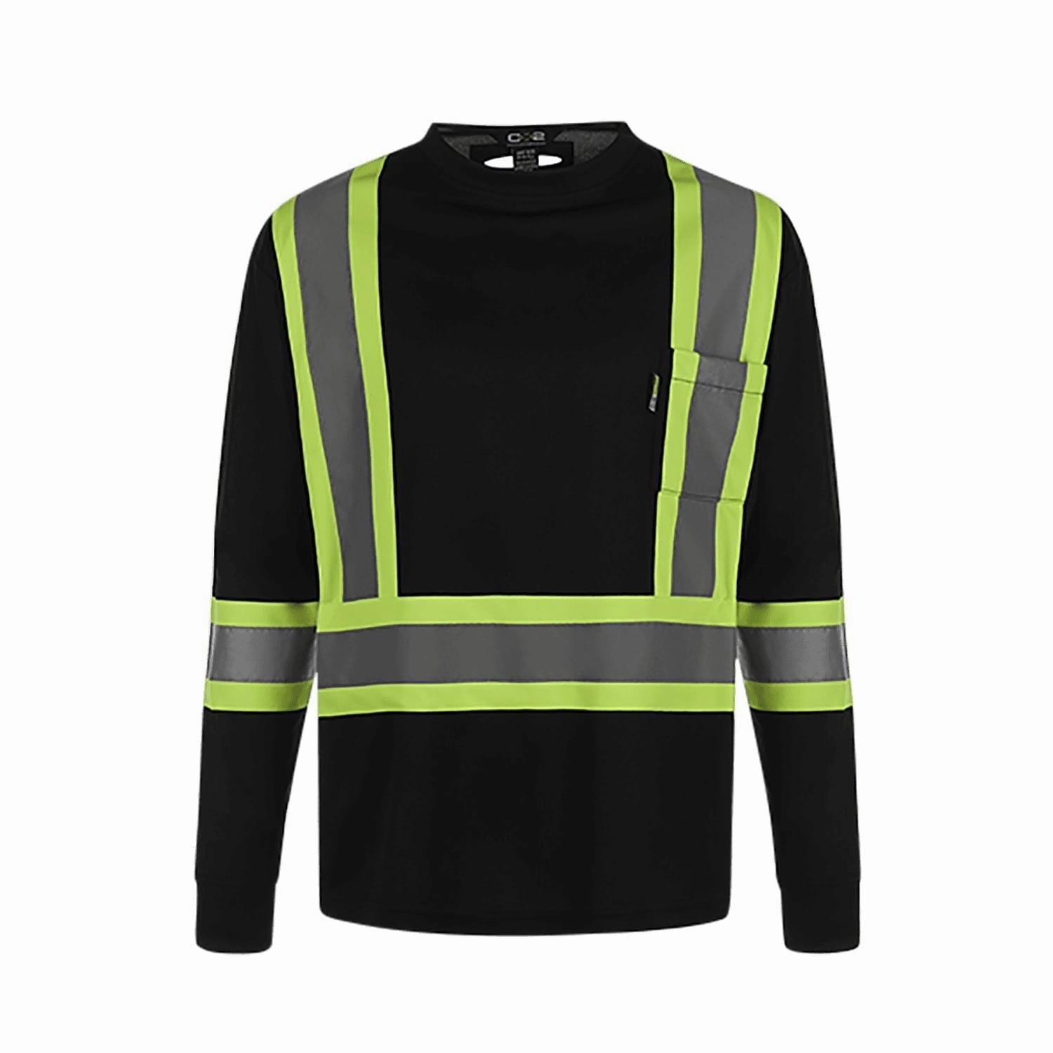 Casual Elegance Essential Clothing S05970 - Lookout - Adult Long Sleeve Hi-Vis T-Shirt