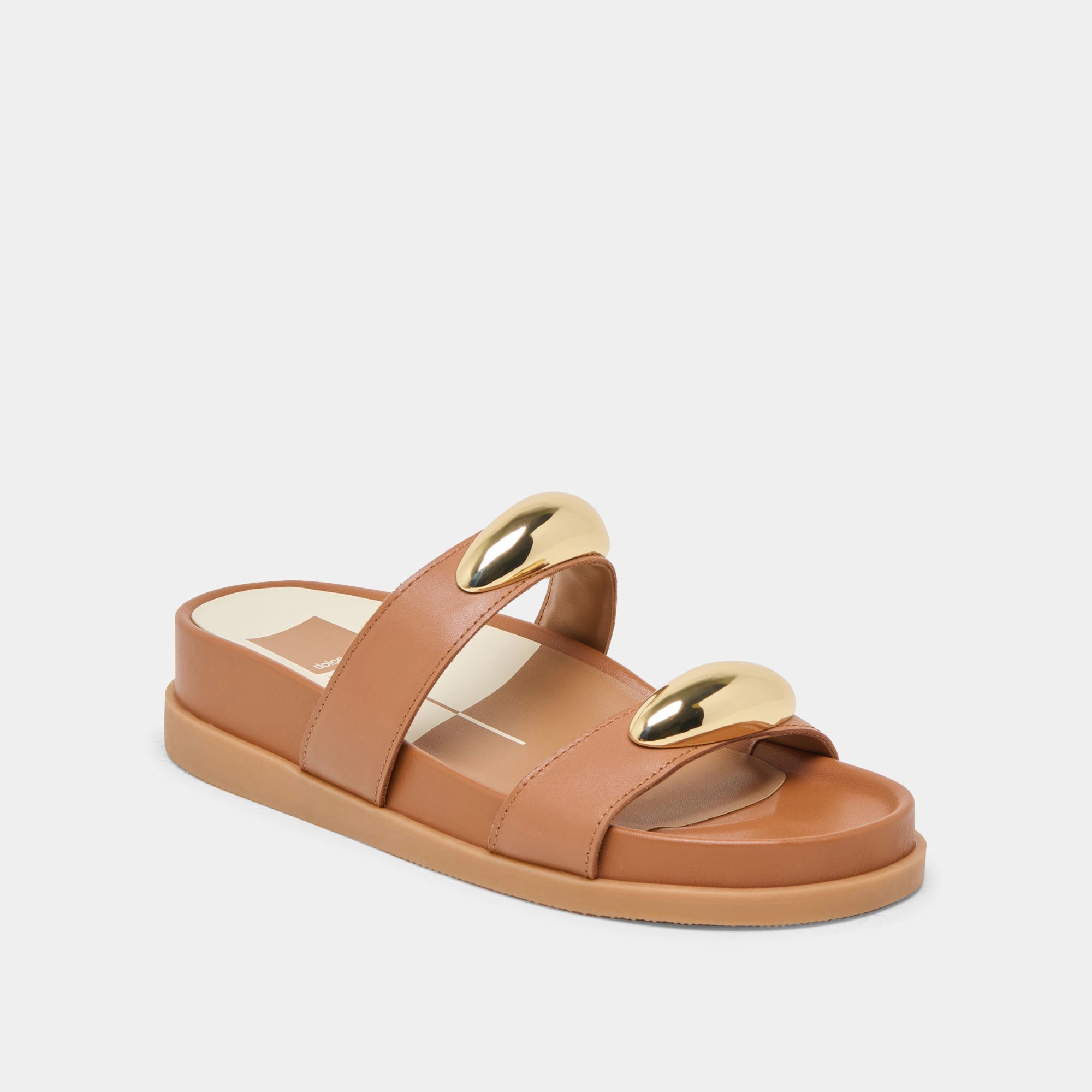 Retro SATINE SANDALS SADDLE LEATHER