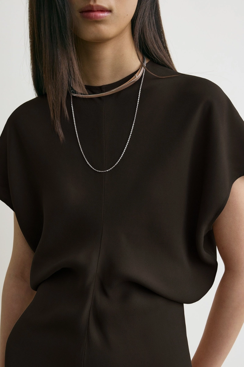 Slouch Waist Dress Chic And Comfortable All Fit