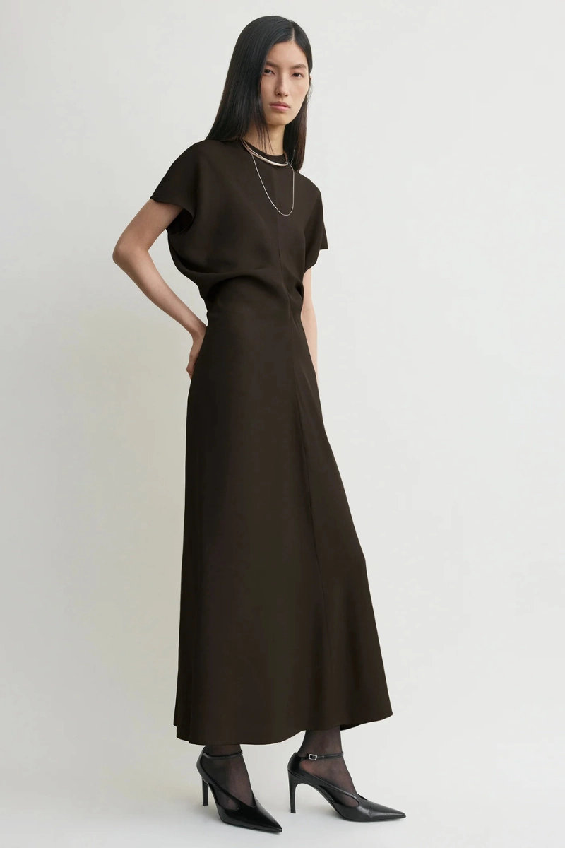 Slouch Waist Dress Elastic Fit