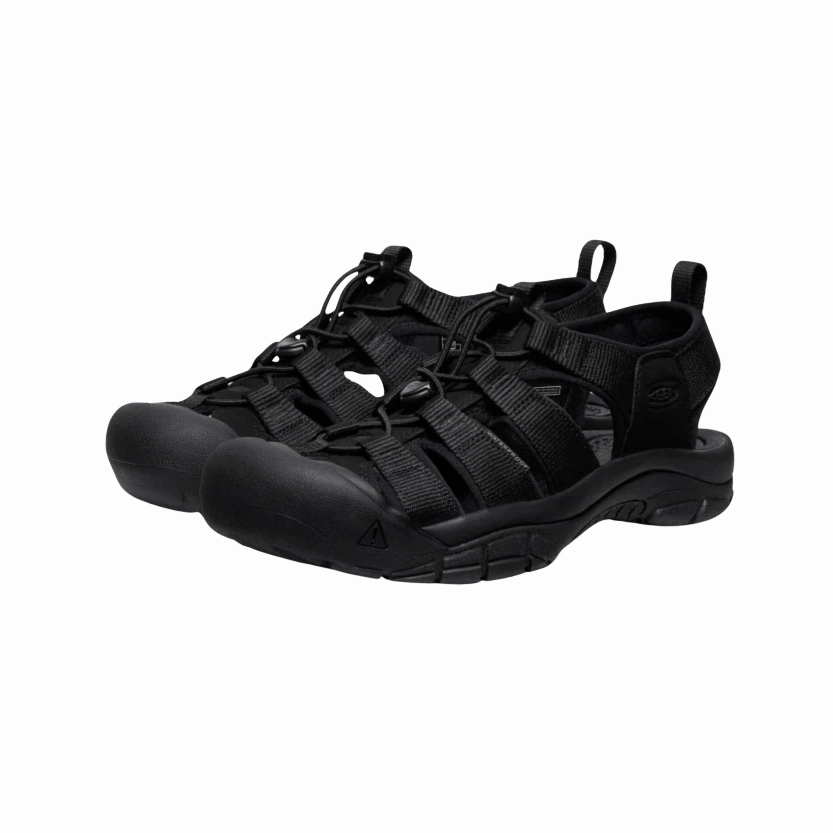 Stylish Go Sun Play Women's Newport H2 - Triple Black (Regular Width)