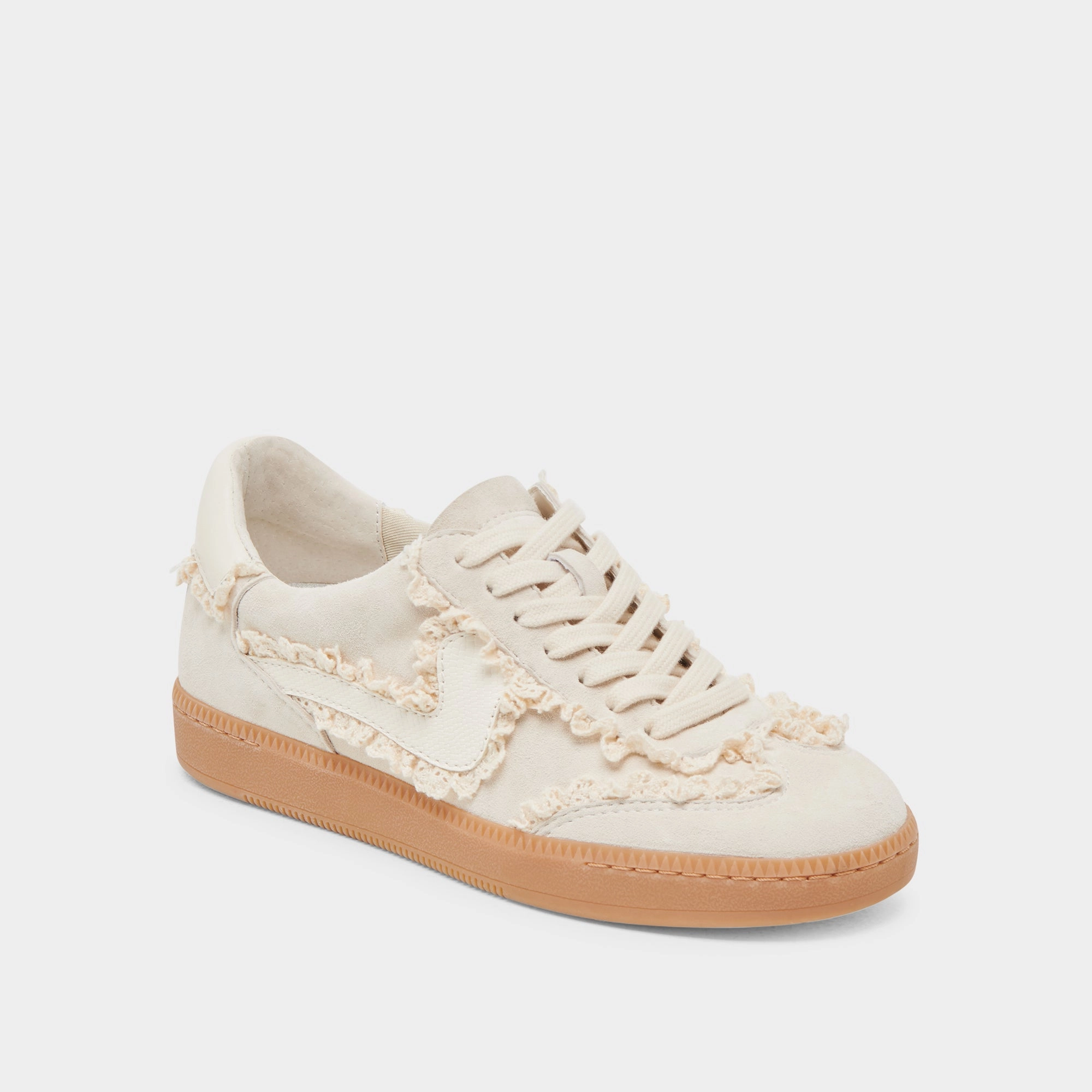 NOTICE LACE SNEAKERS IVORY SUEDE Smooth Performance