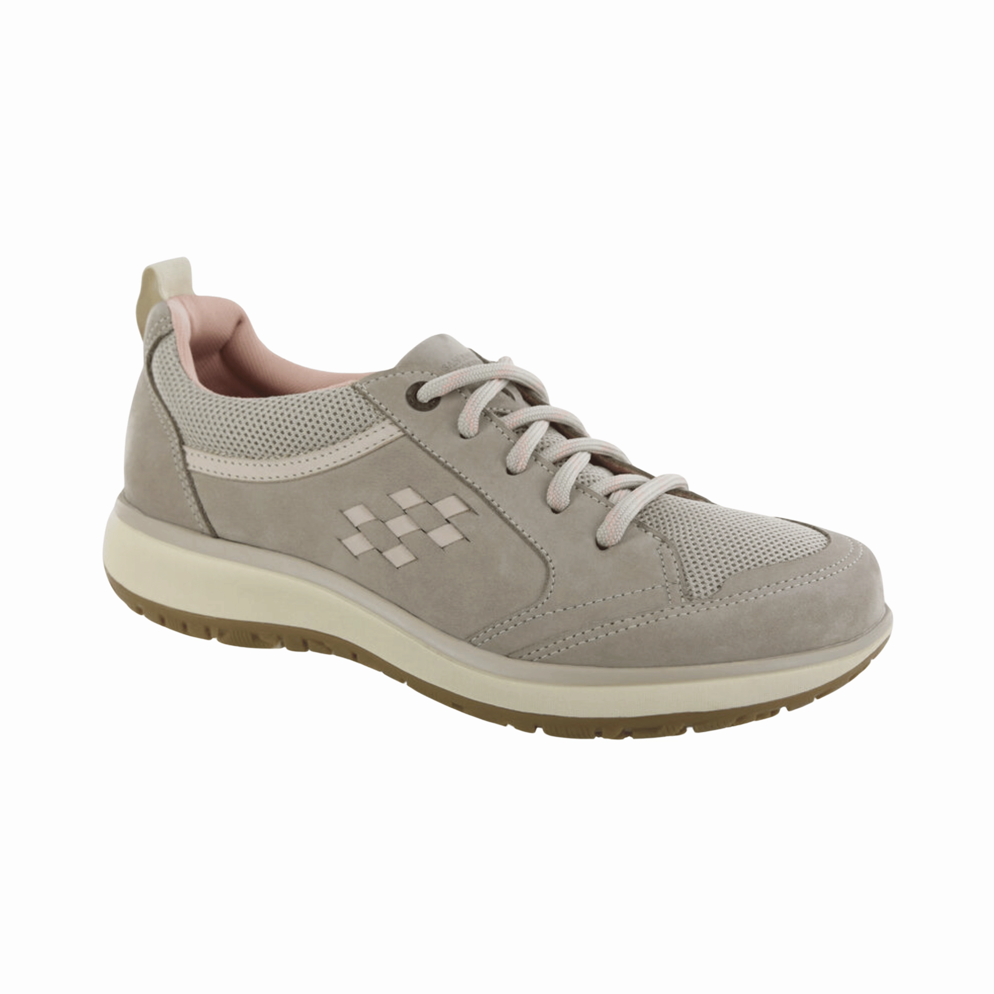 Women's Boulder - Taupe/Pink (Wide Width) Style Neutral
