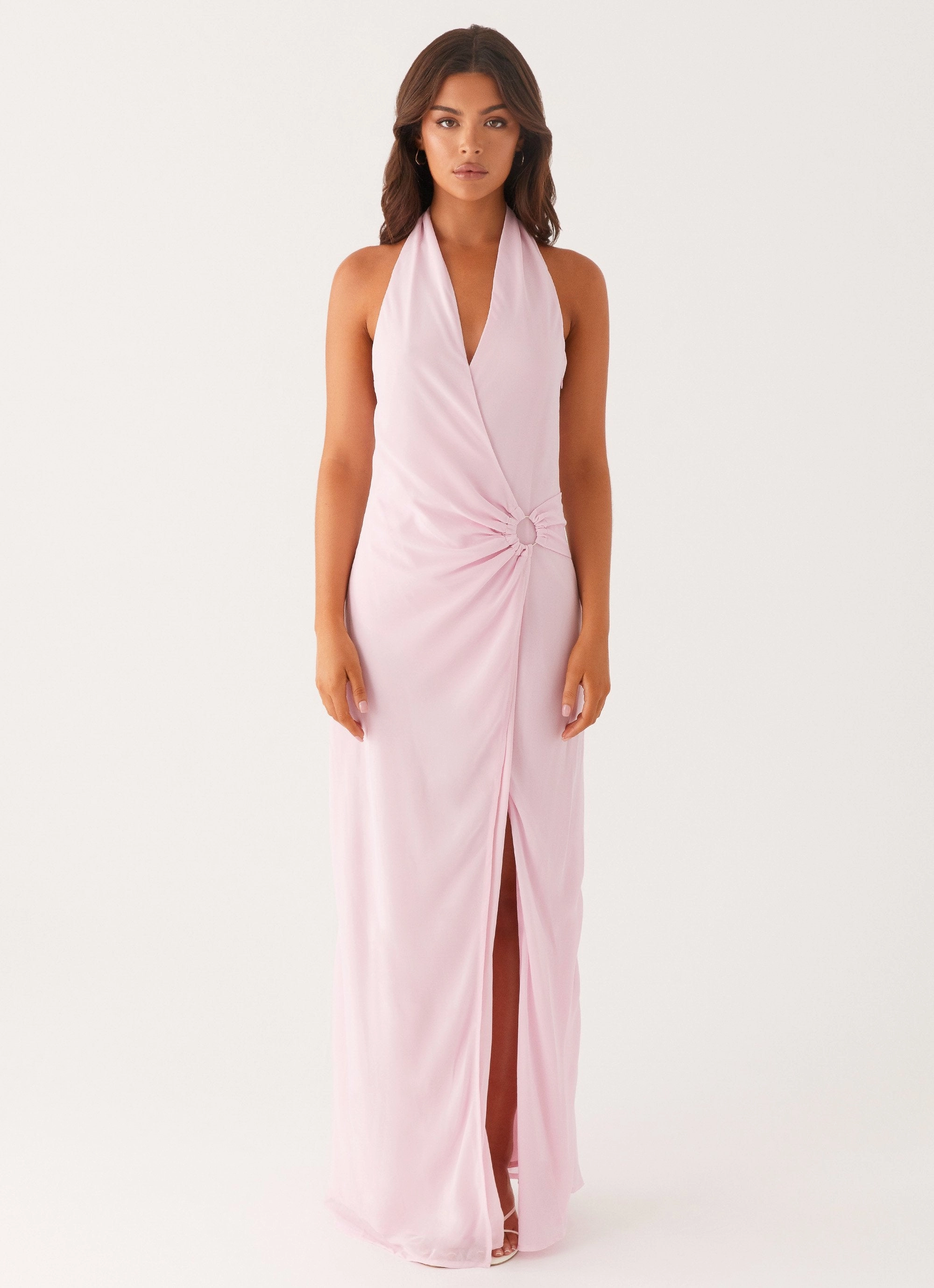 Petite friendly Somebody To You Maxi Dress - Pastel Pink