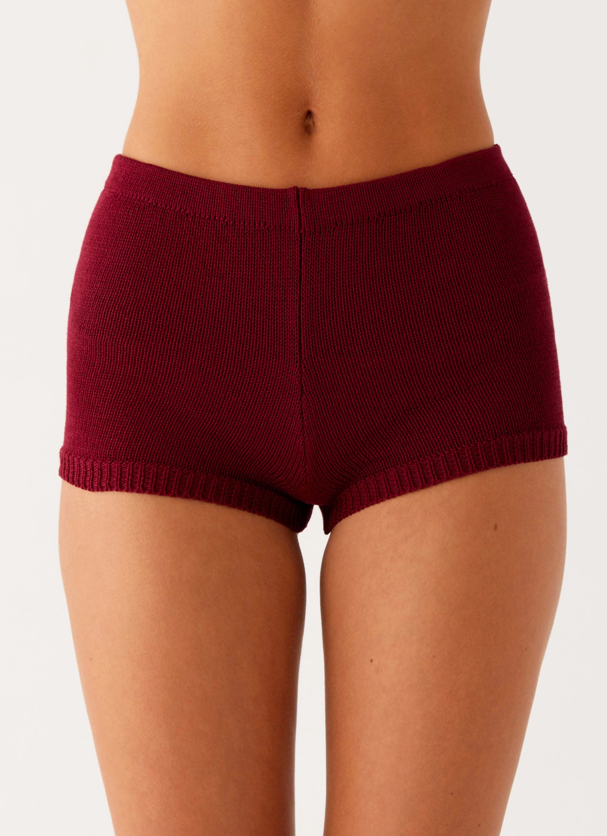 FlexibleMobility loafers Miffy Mini Shorts - Maroon