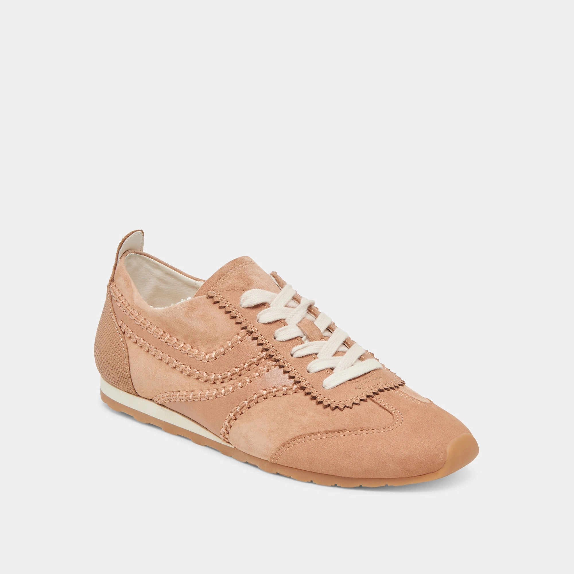 DELANY SNEAKERS TOFFEE NUBUCK ScratchResistantSurface