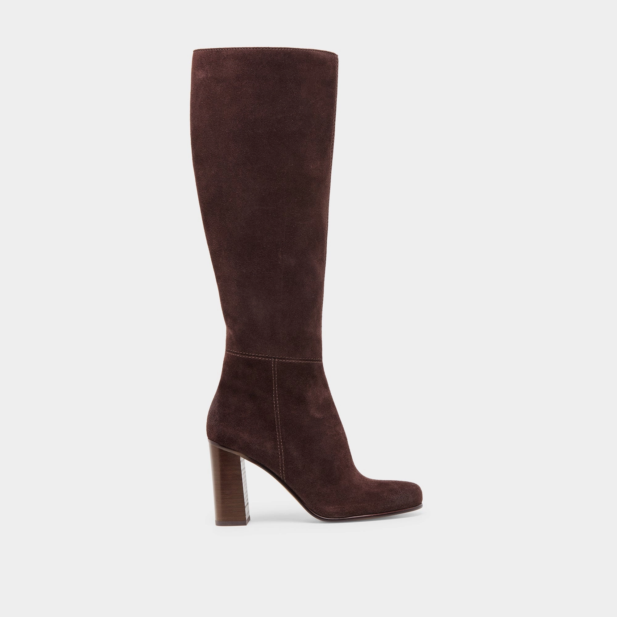 Comfort collar HUDSIN WIDE CALF BOOTS MAHOGANY SUEDE