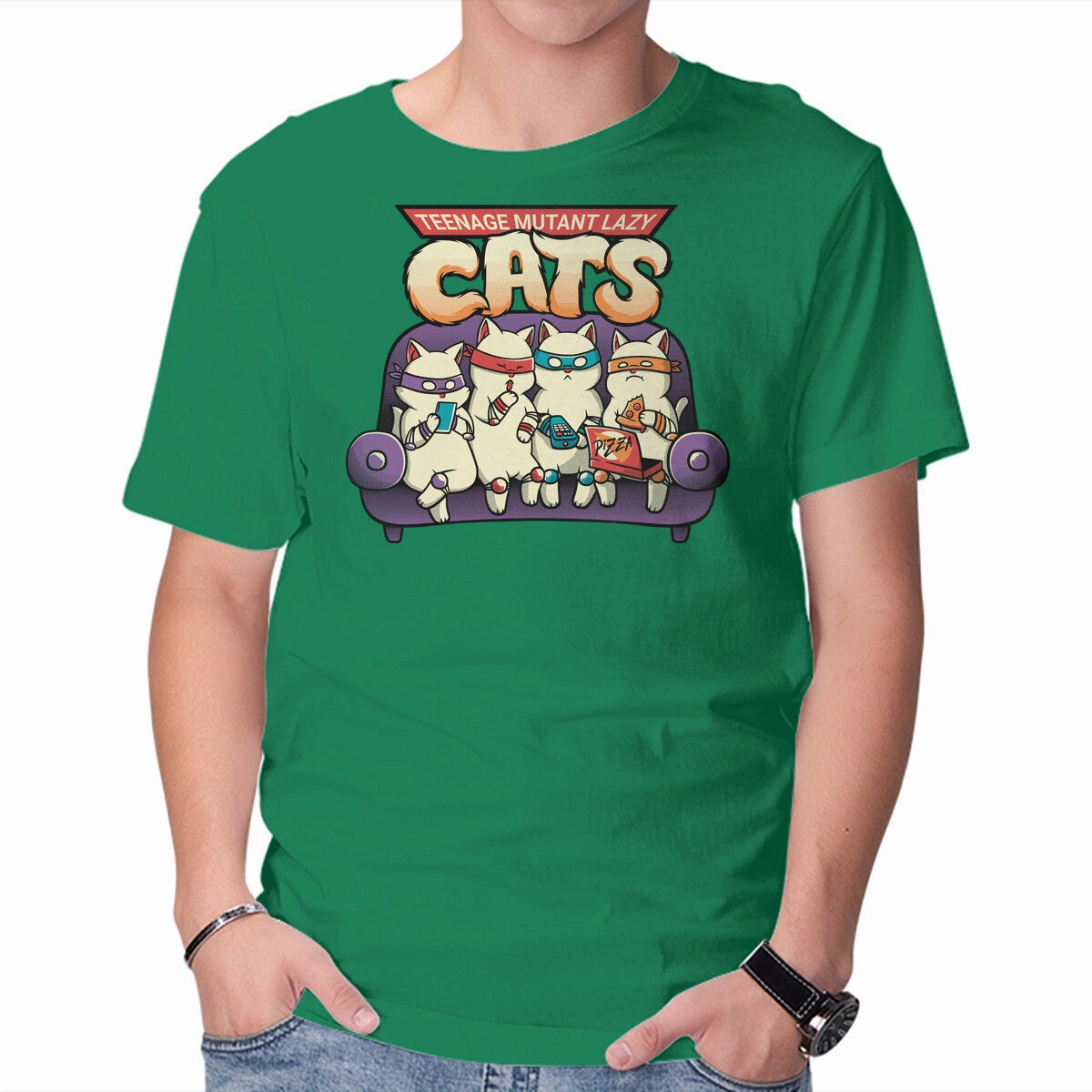 Teenage Mutant Lazy Cats Friction Free Inner Lining