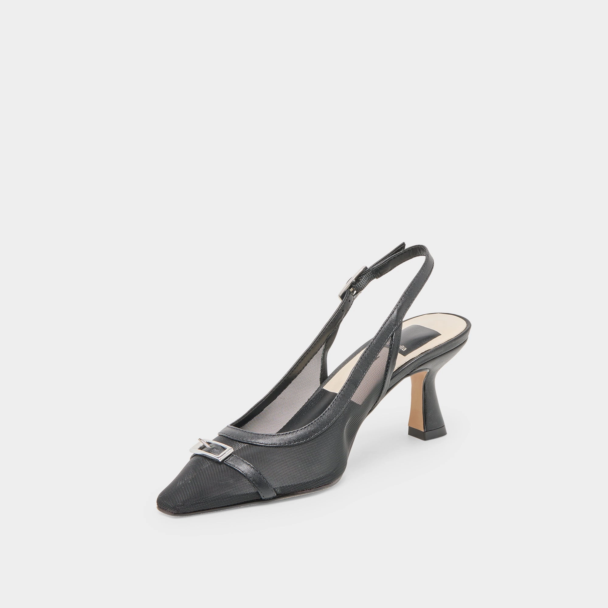 LORINE HEELS ONYX MESH Evening Footwear Sleek Pumps