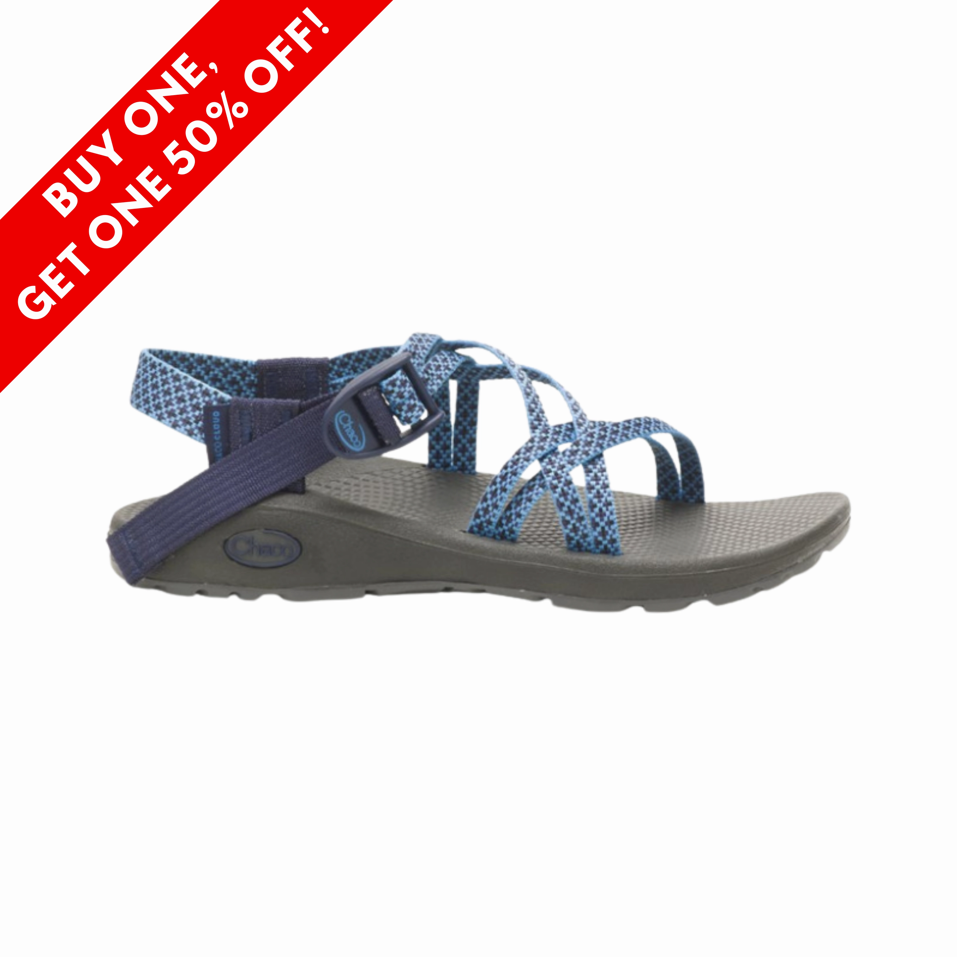 Versatile Looks Indoor Women's ZCloud X - Puzzle Azure Blue (Regular Width)