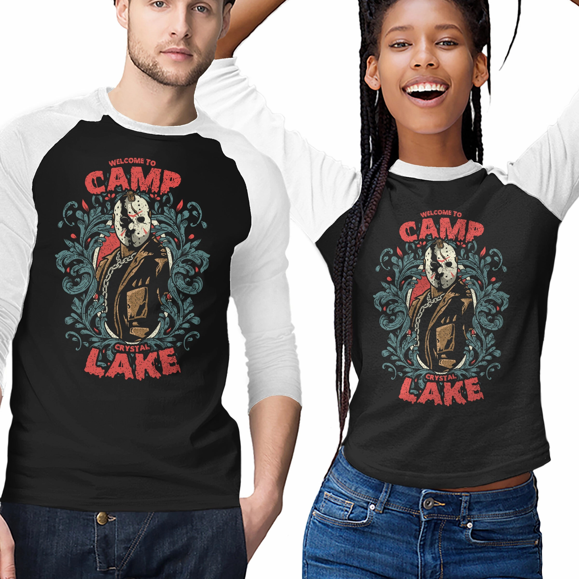 Cotton Blend Everyday Fashion Welcome To Camp Crystal Lake