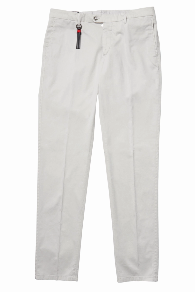 Slim 80 Satin Pants Smooth Texture