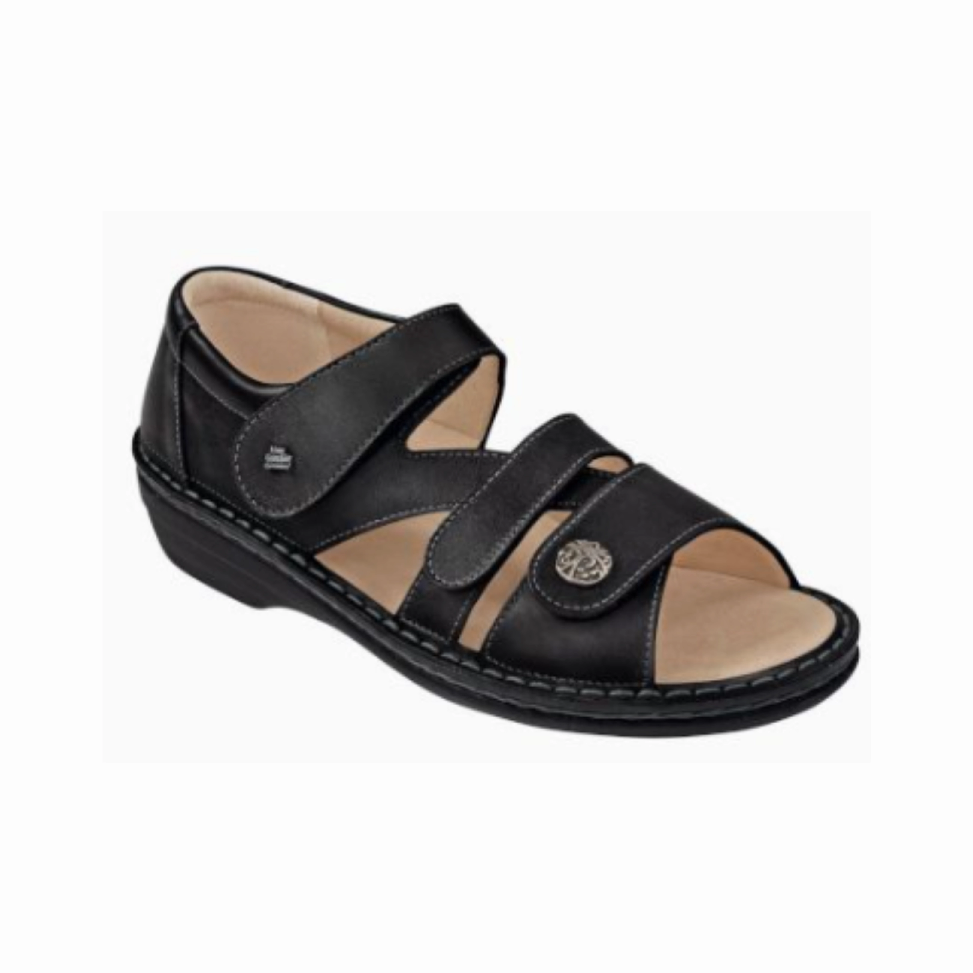 Women's Sintra-S - Black (Regular Width) Easy Go Sandal Customization