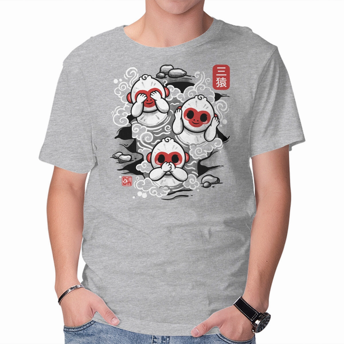 Easy Wear Style Streetwear Style Three Wise Monkeys