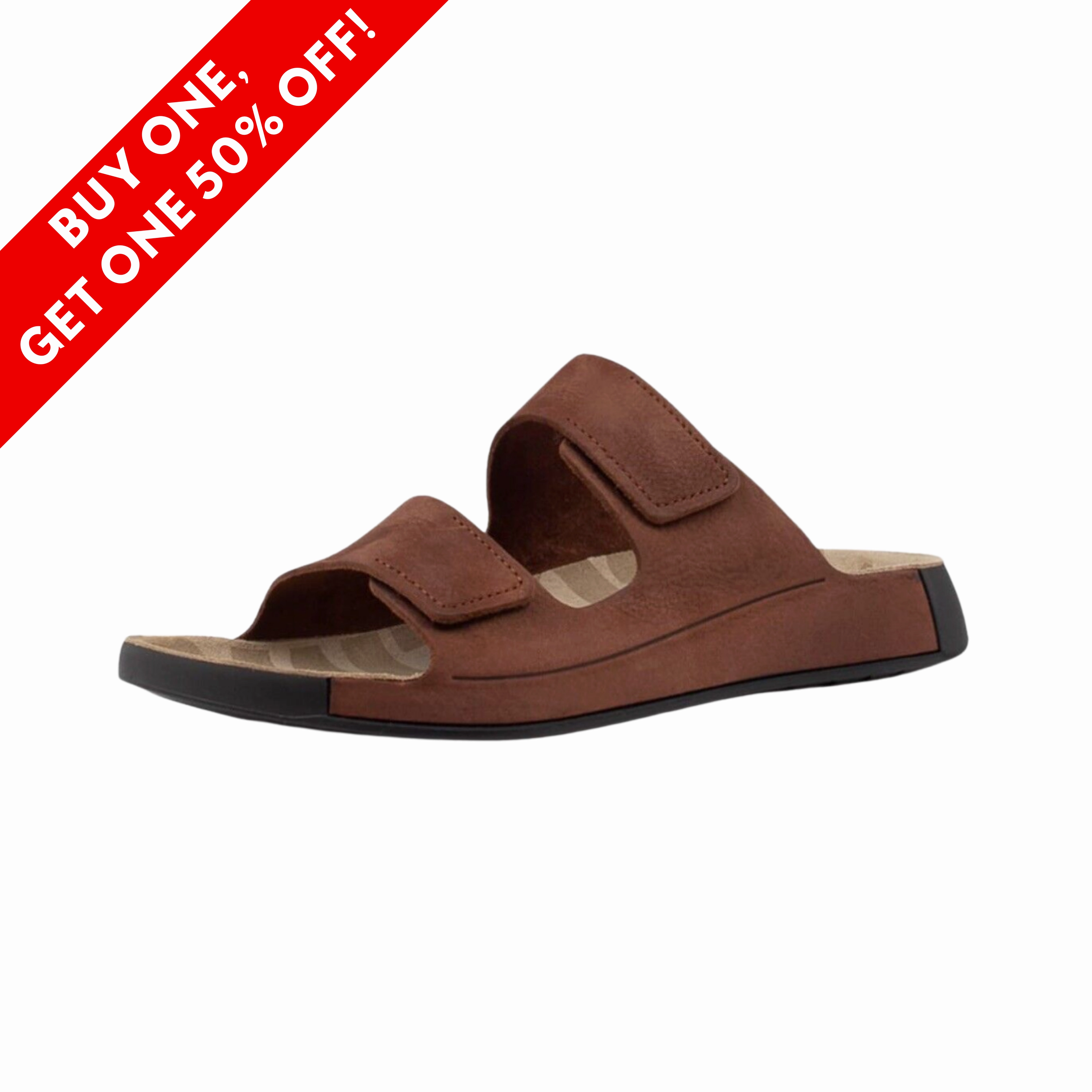 Men's 2nd Cozmo Slide - Tuscany Anti Friction Lining Casual Footwear