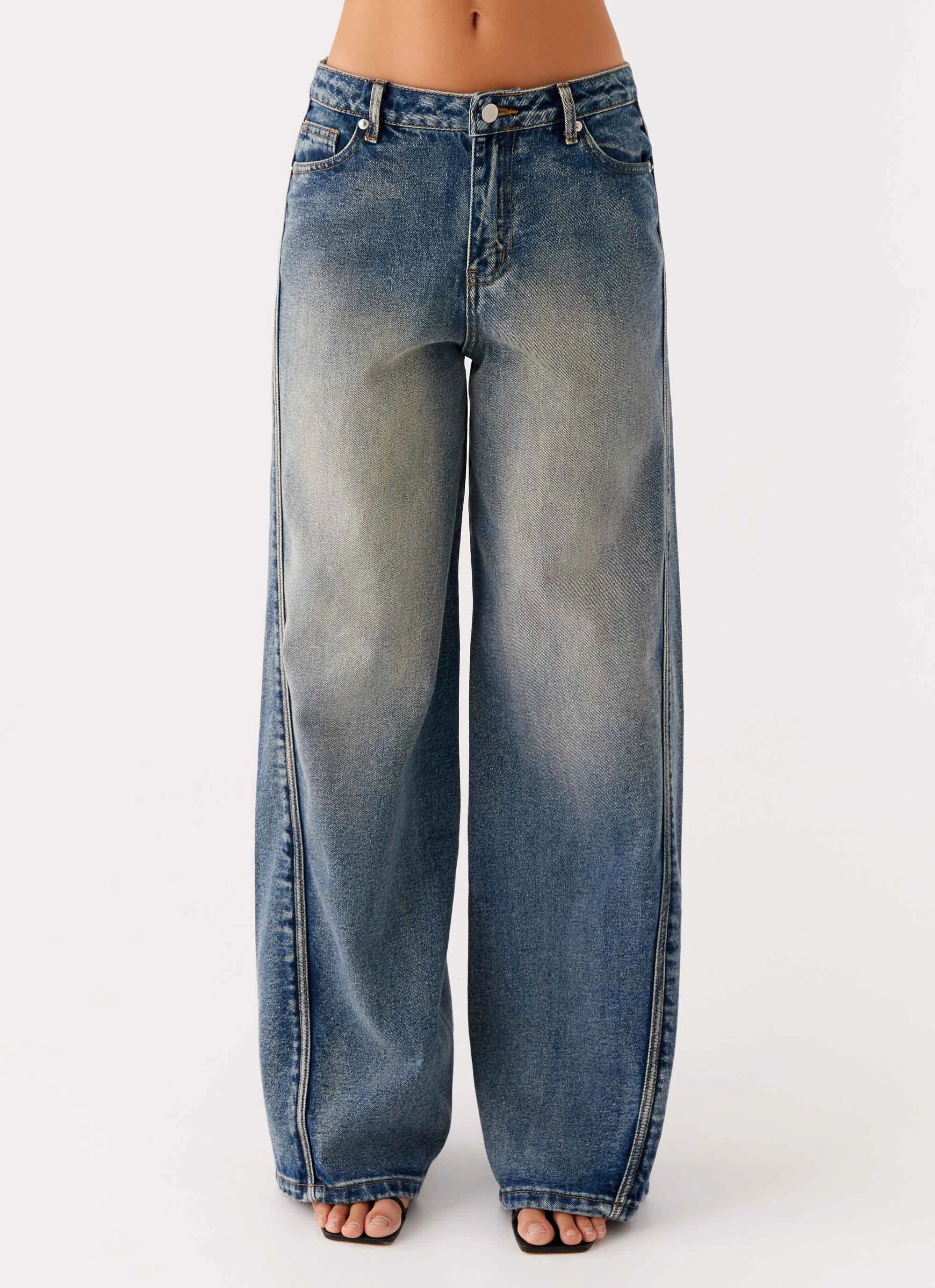 Calico Denim Jeans - Indigo Closet Classic