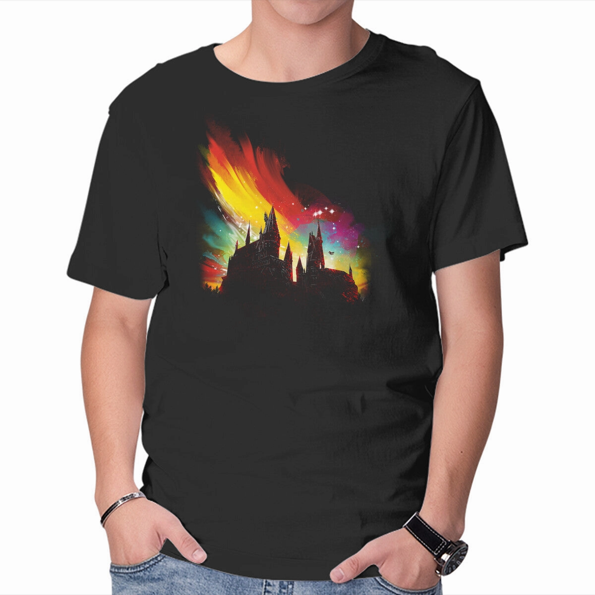 Heather Texture Finish Sunset On The Castle