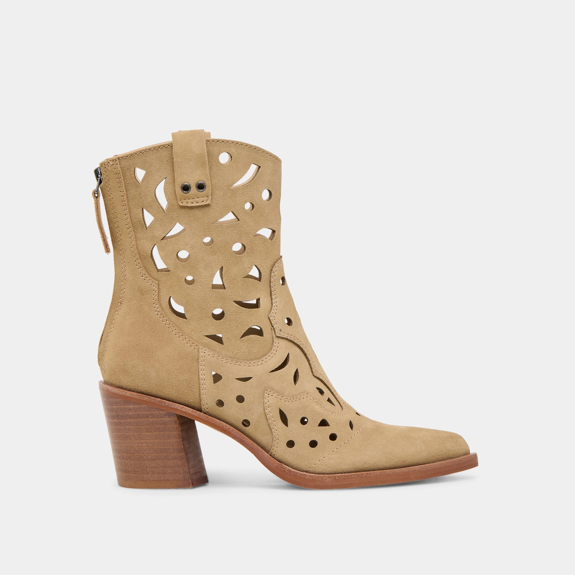 Strong Sole ZENOBI BOOTIES DK TAUPE SUEDE