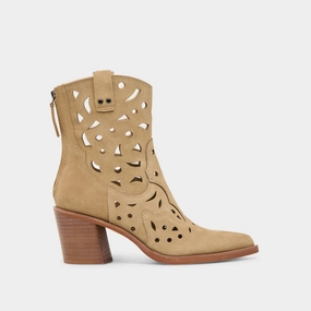 Strong Sole ZENOBI BOOTIES DK TAUPE SUEDE