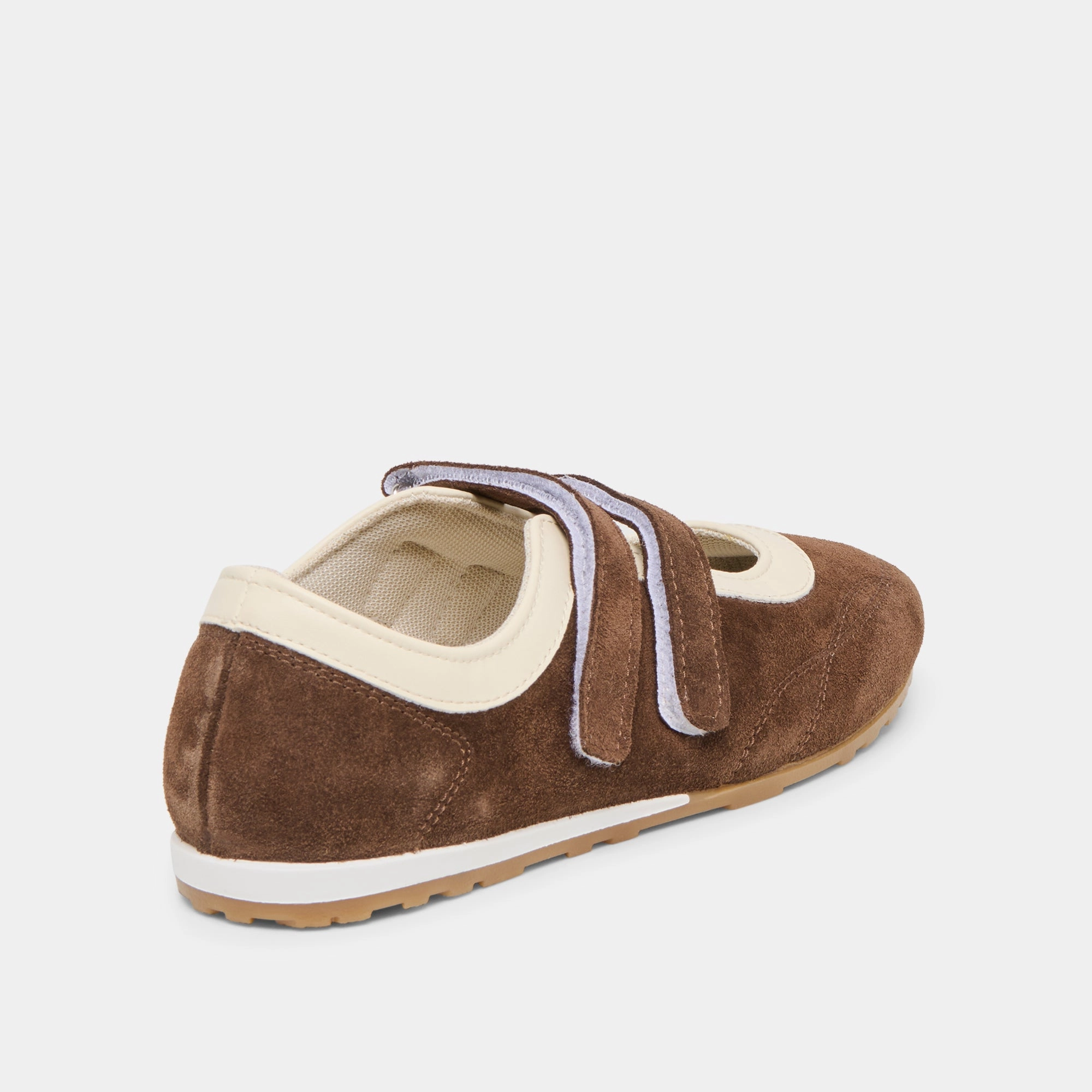 Durable Binding Strong Traction SWAN SNEAKERS DK BROWN SUEDE