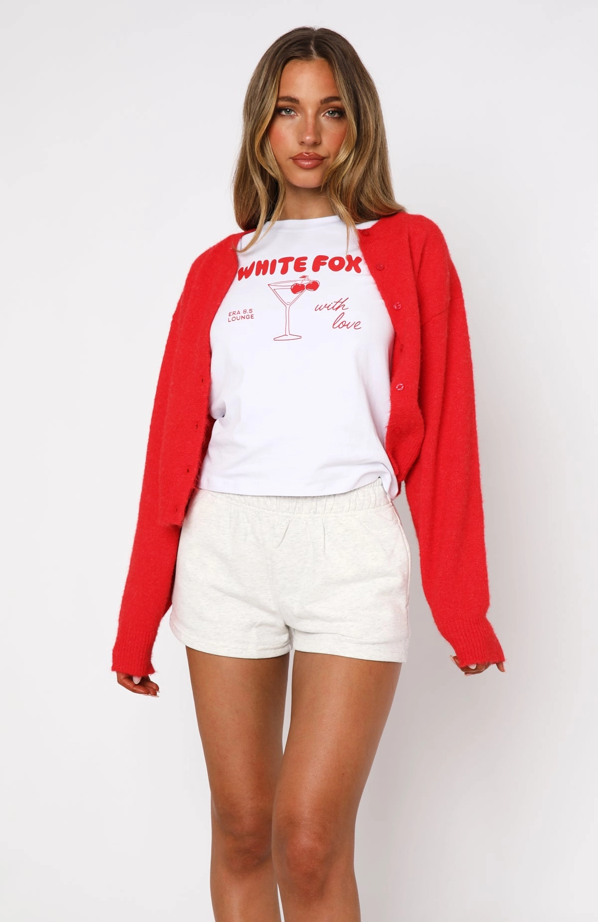 Miles Away Low Rise Shorts Grey Marle Chilly Weather