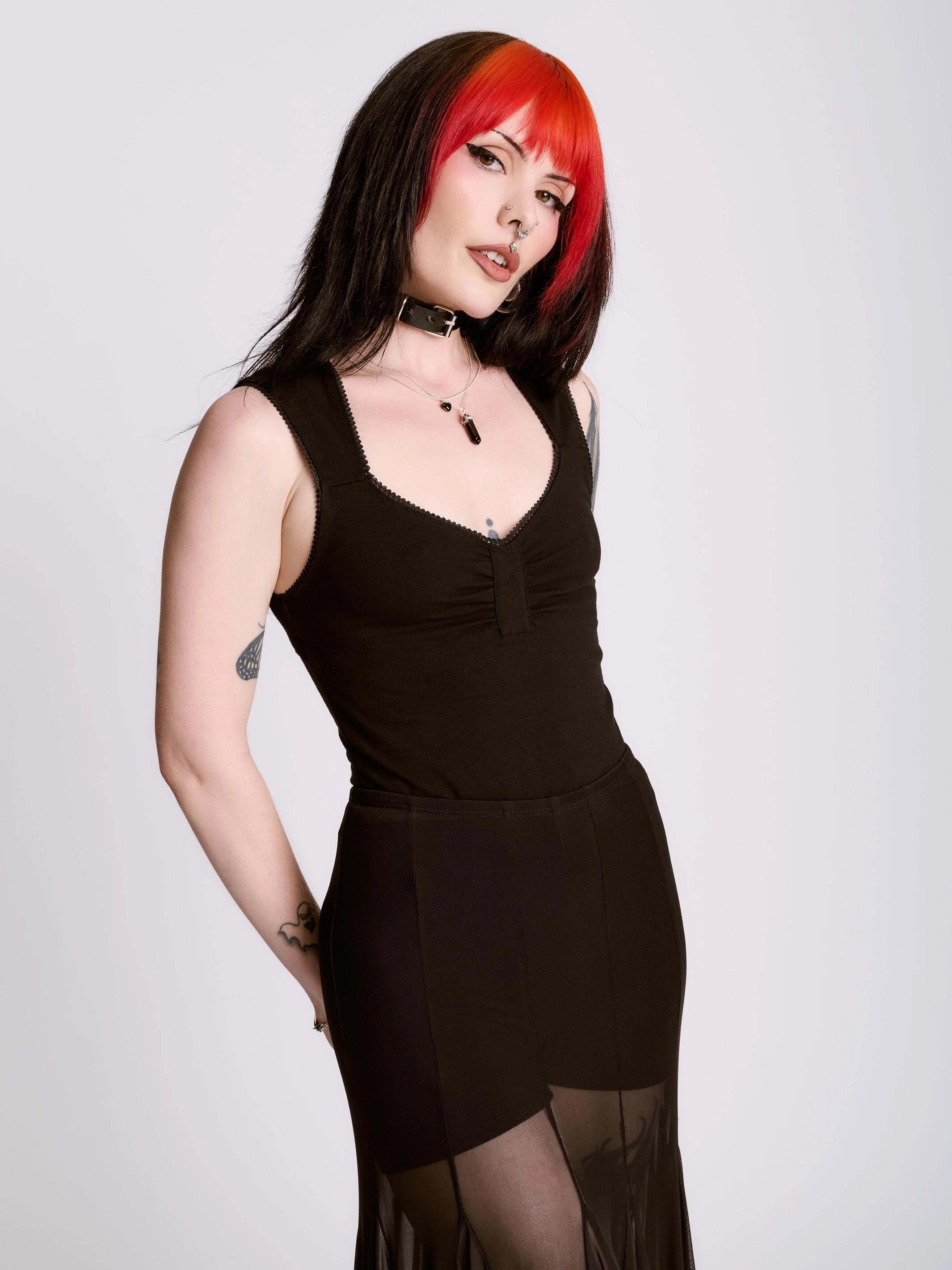 Sweetheart Bodysuit Relax Fit Design Seasonal Comfort Style