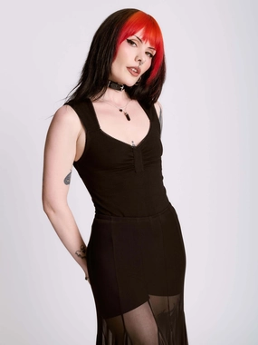 Sweetheart Bodysuit Relax Fit Design Seasonal Comfort Style