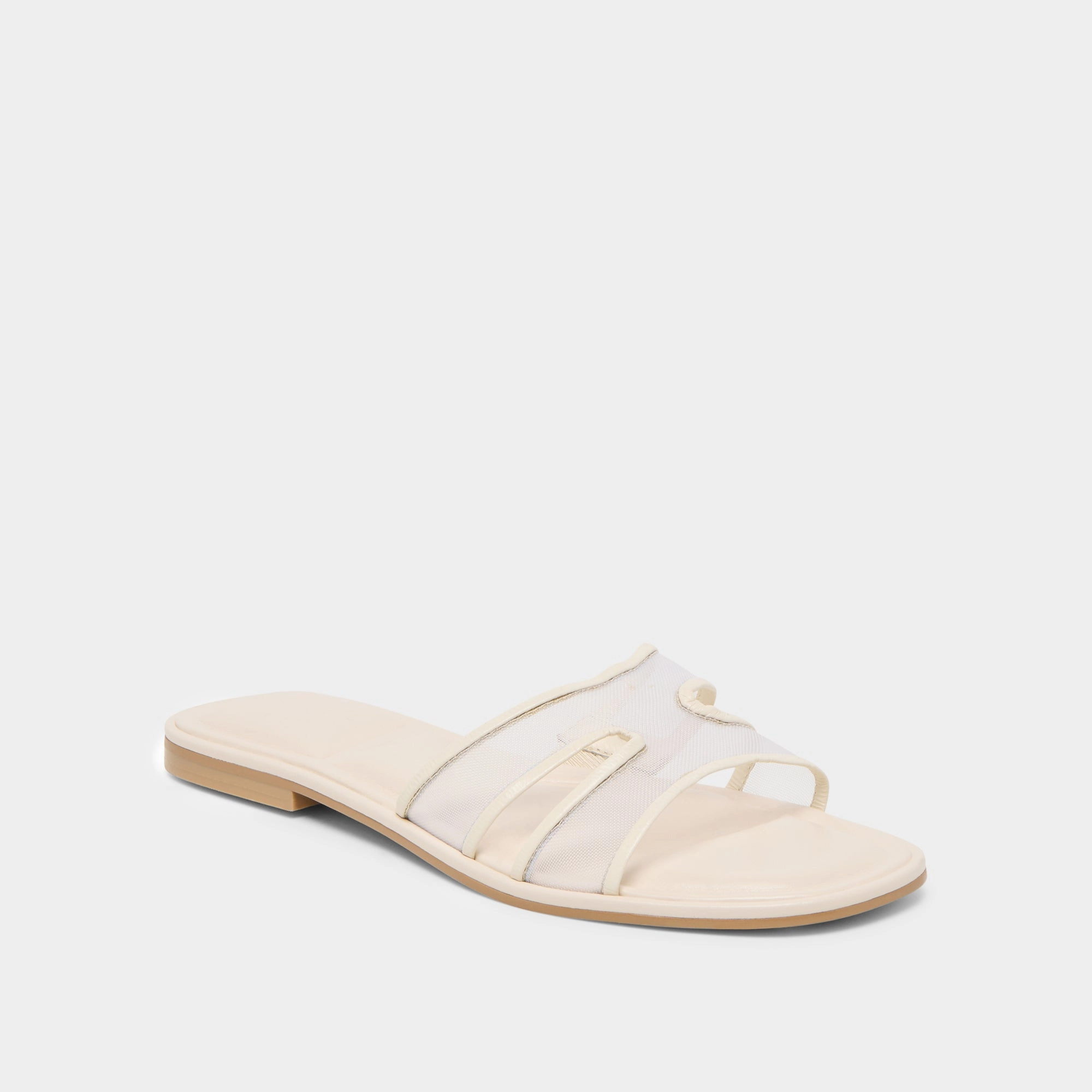 Hot Weather FLORI SANDALS OFF WHITE MESH