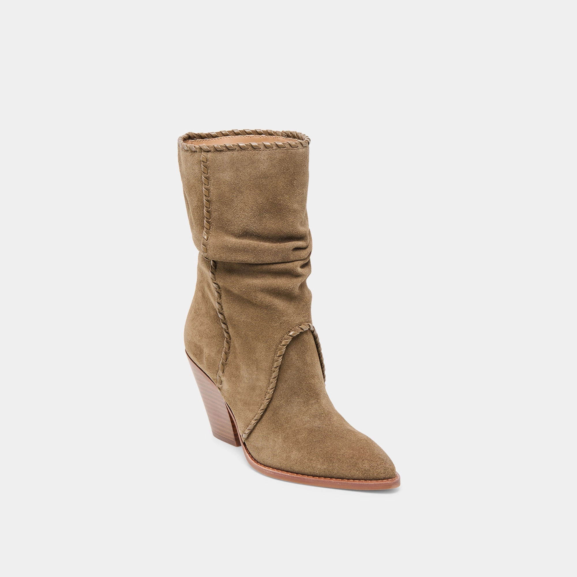 Supportive Design JULITH BOOTS OLIVE SUEDE