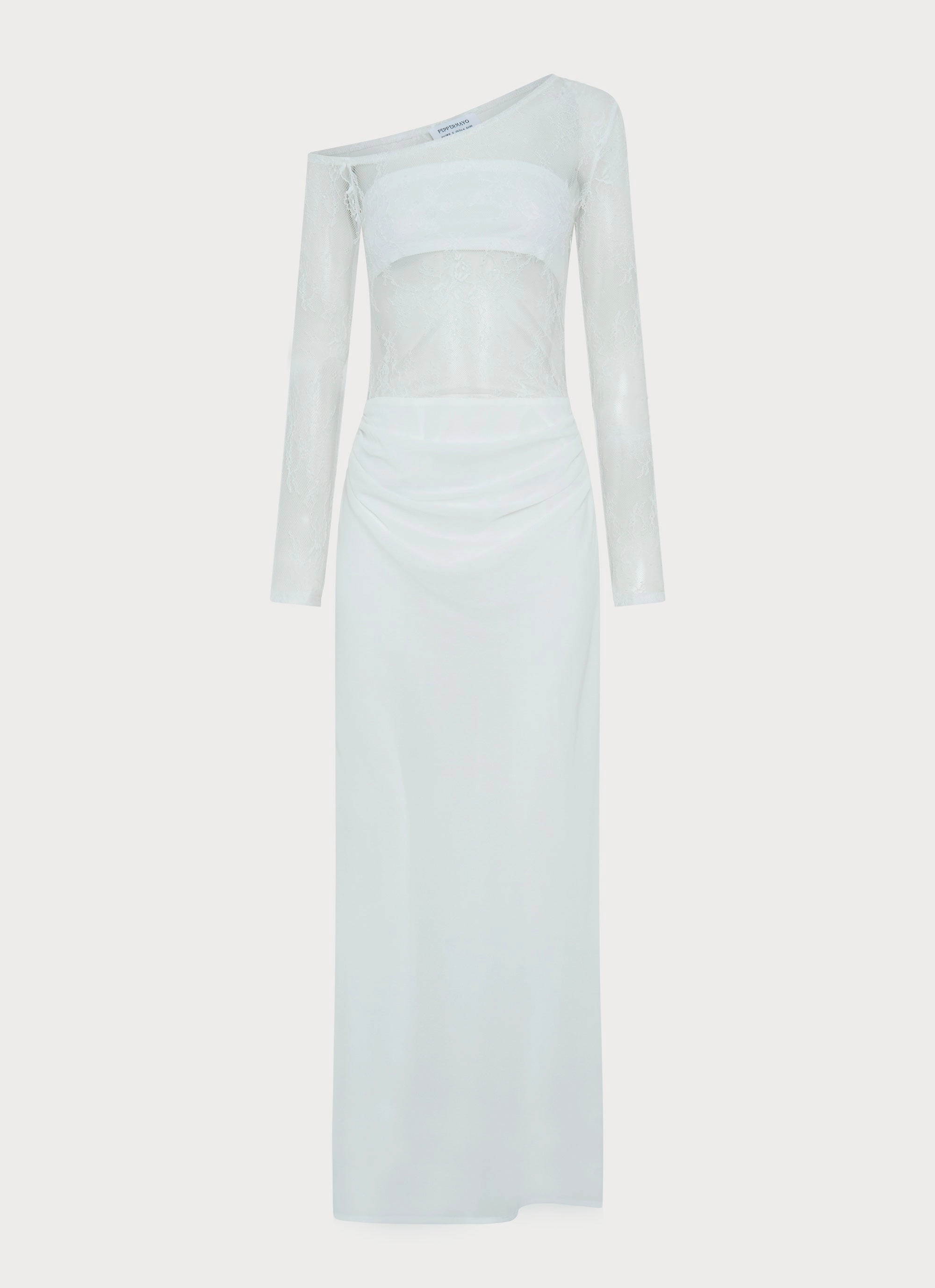 Take Your Time Maxi Dress - White Classic Movement
