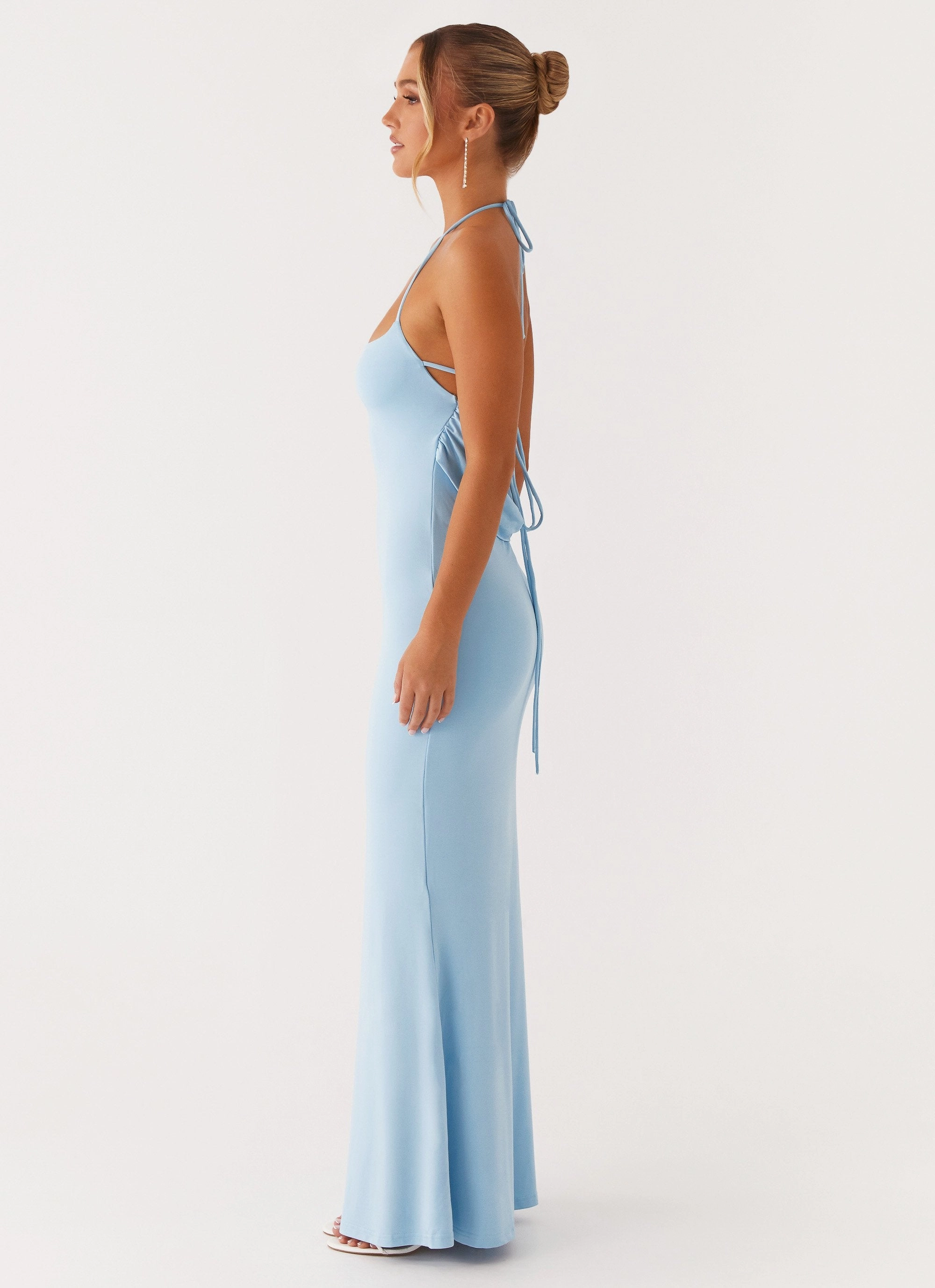 Hot Now Travel piece Talk About Us Maxi Dress - Blue