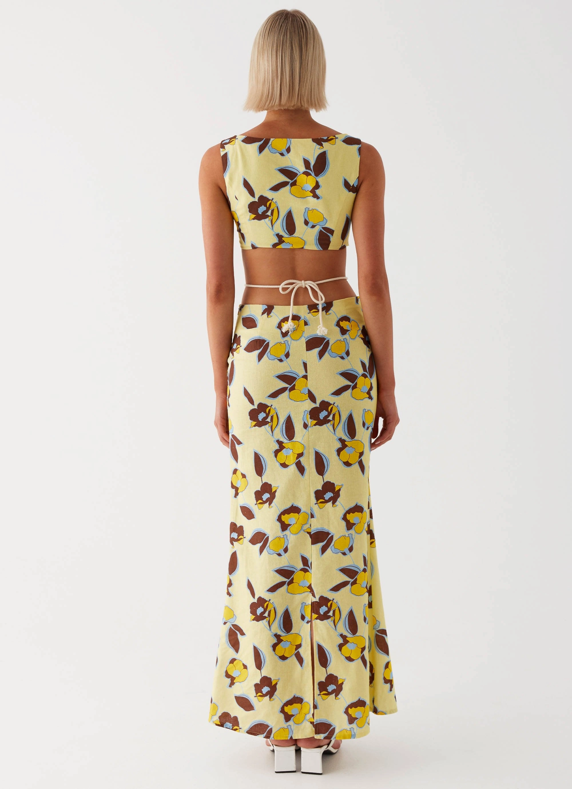 Taryn Cut Out Maxi Dress - Primrose Bold Movement