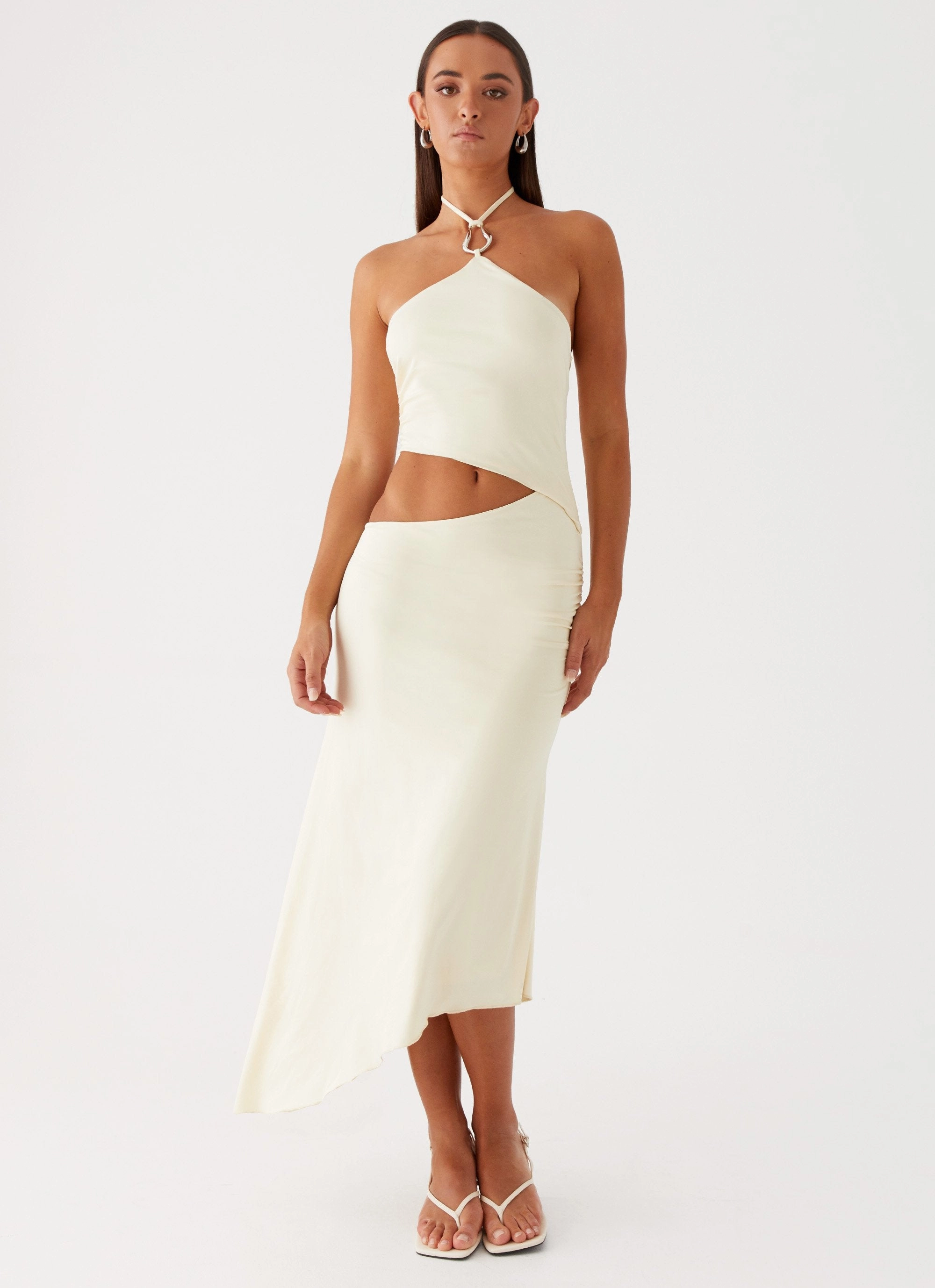 Abrasion-resistant Tasha Maxi Dress - Lemon