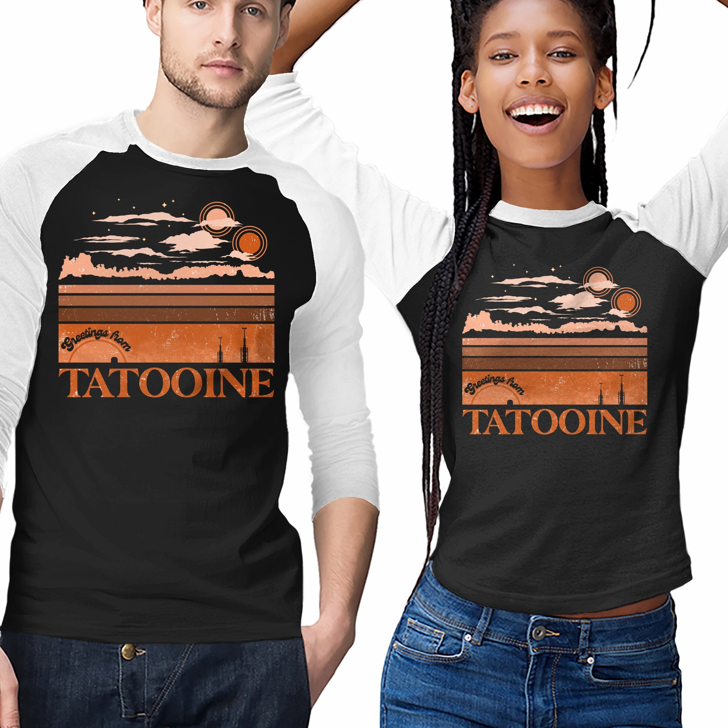 Tatooine Greetings Modern Smart Ethically Sourced Cotton