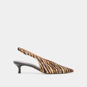 Timeless Design Italian Flair ALENNA HEELS TIGER CALF HAIR