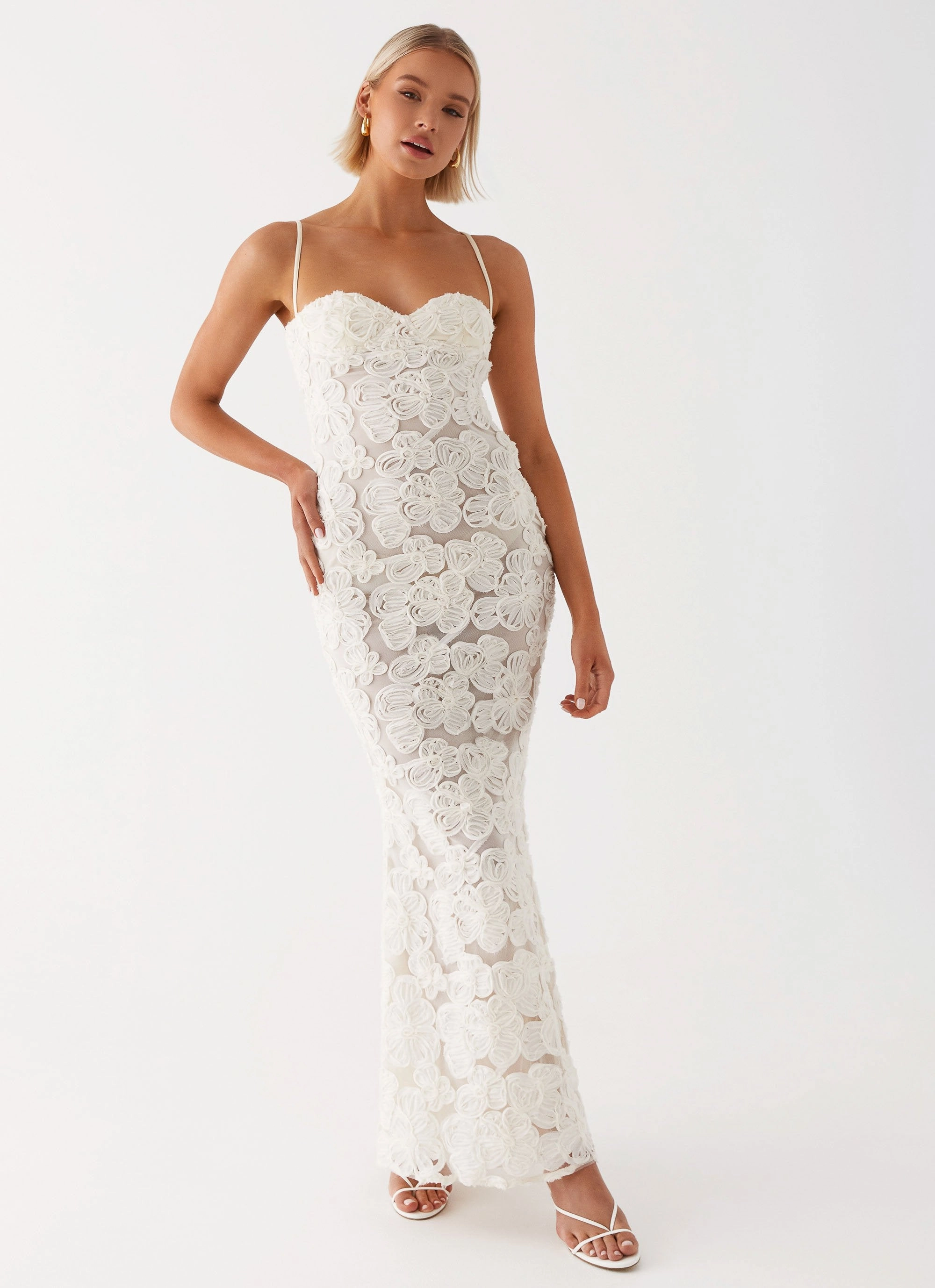 That Girl Maxi Dress - Ivory Lounge Comfort