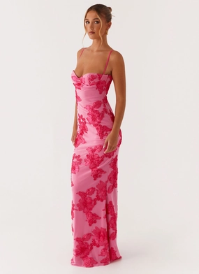 That Girl Maxi Dress - Pink Versatile Layer