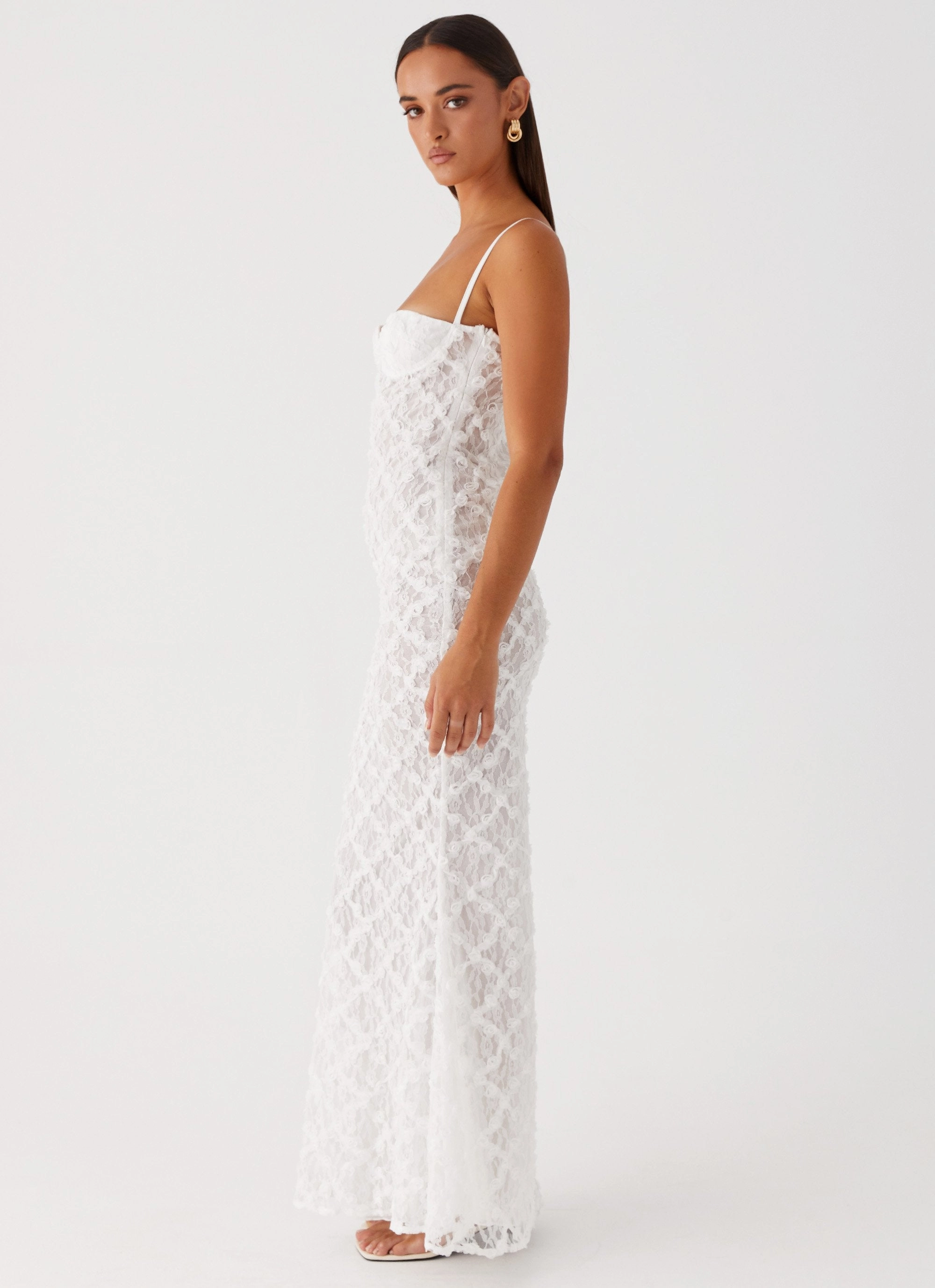 Classic structured dress That Girl Maxi Dress - White