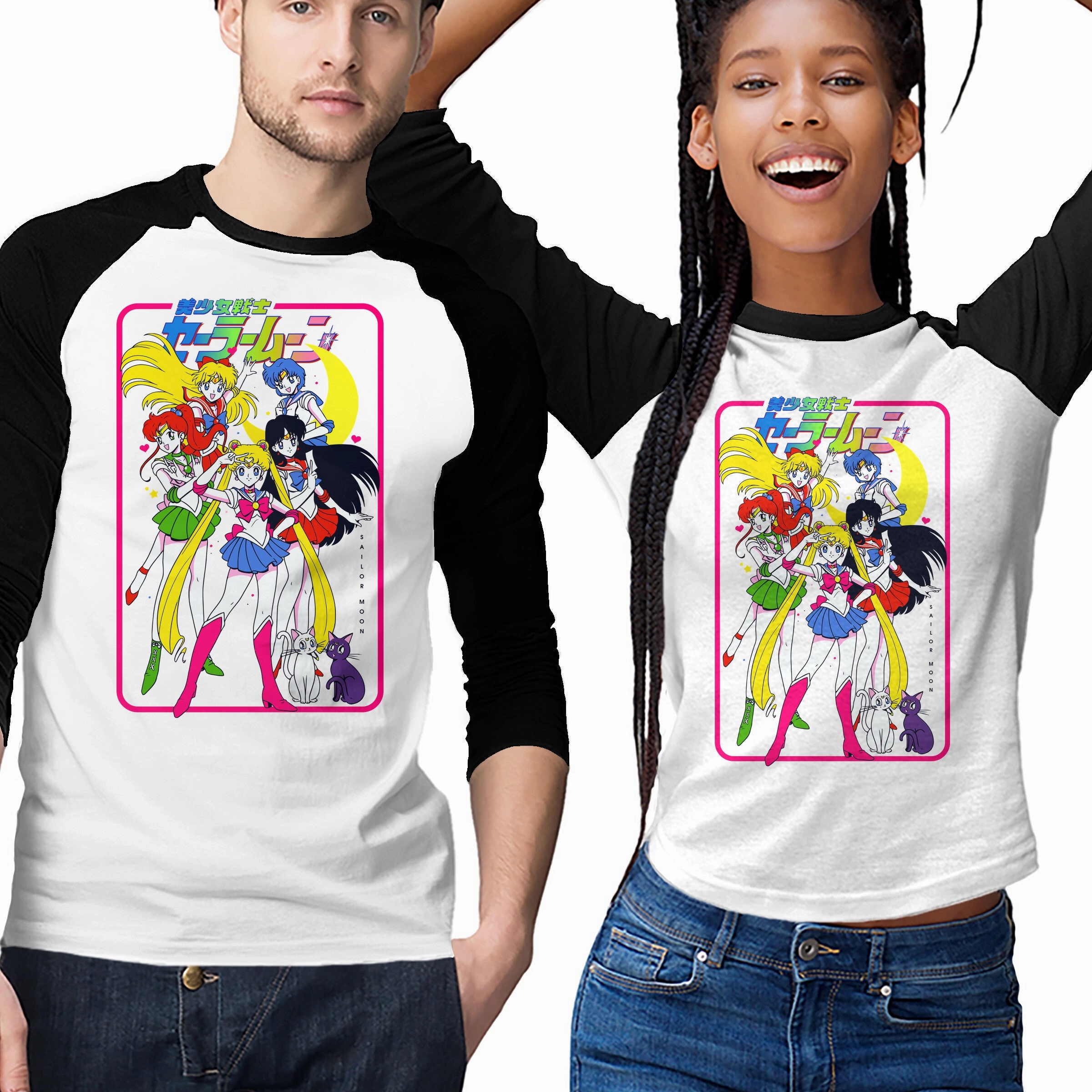 The Moon Girls Retro Style