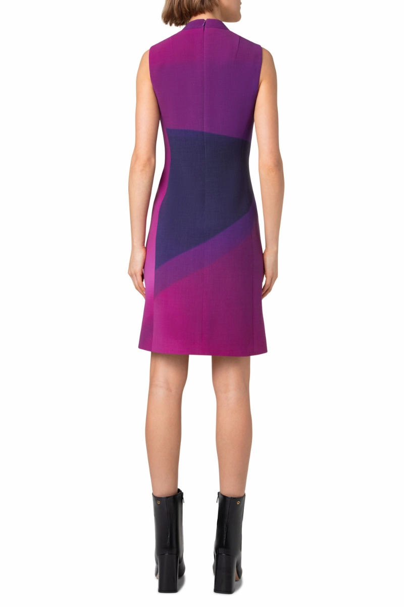 Alta Magenta Sheath Dress Light material Versatile Cut