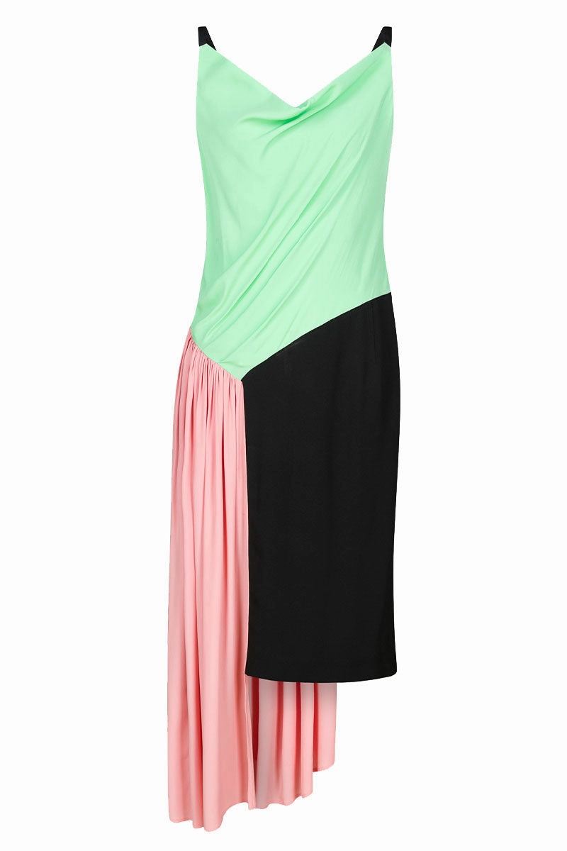 Darina Dress Relaxed Layers Ruffle-Detail