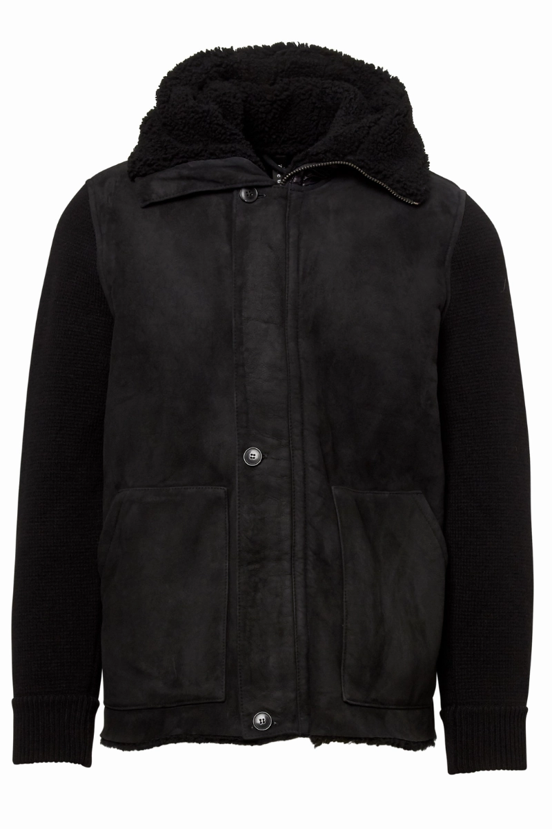 Tokyo Hooded Shearling Coat Chill Commute Fit Many Pockets