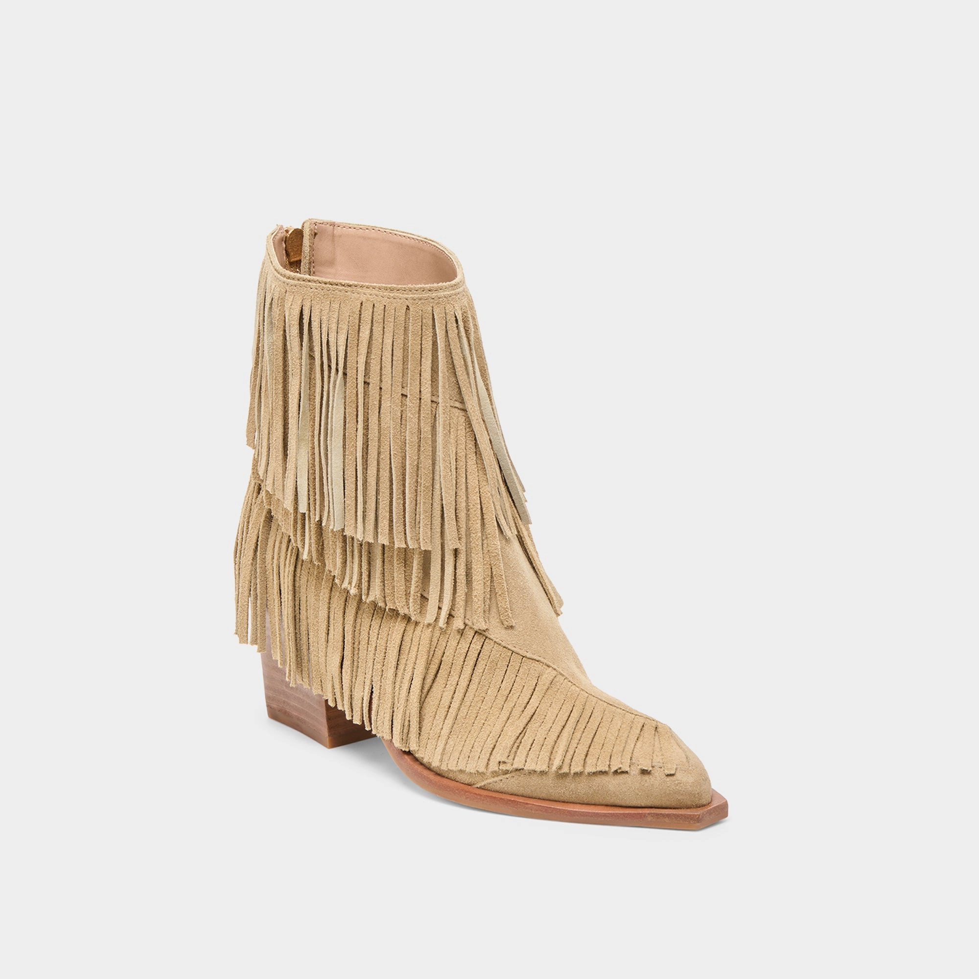 Lace-up Dry Interior TOREY BOOTIES DK TAUPE SUEDE