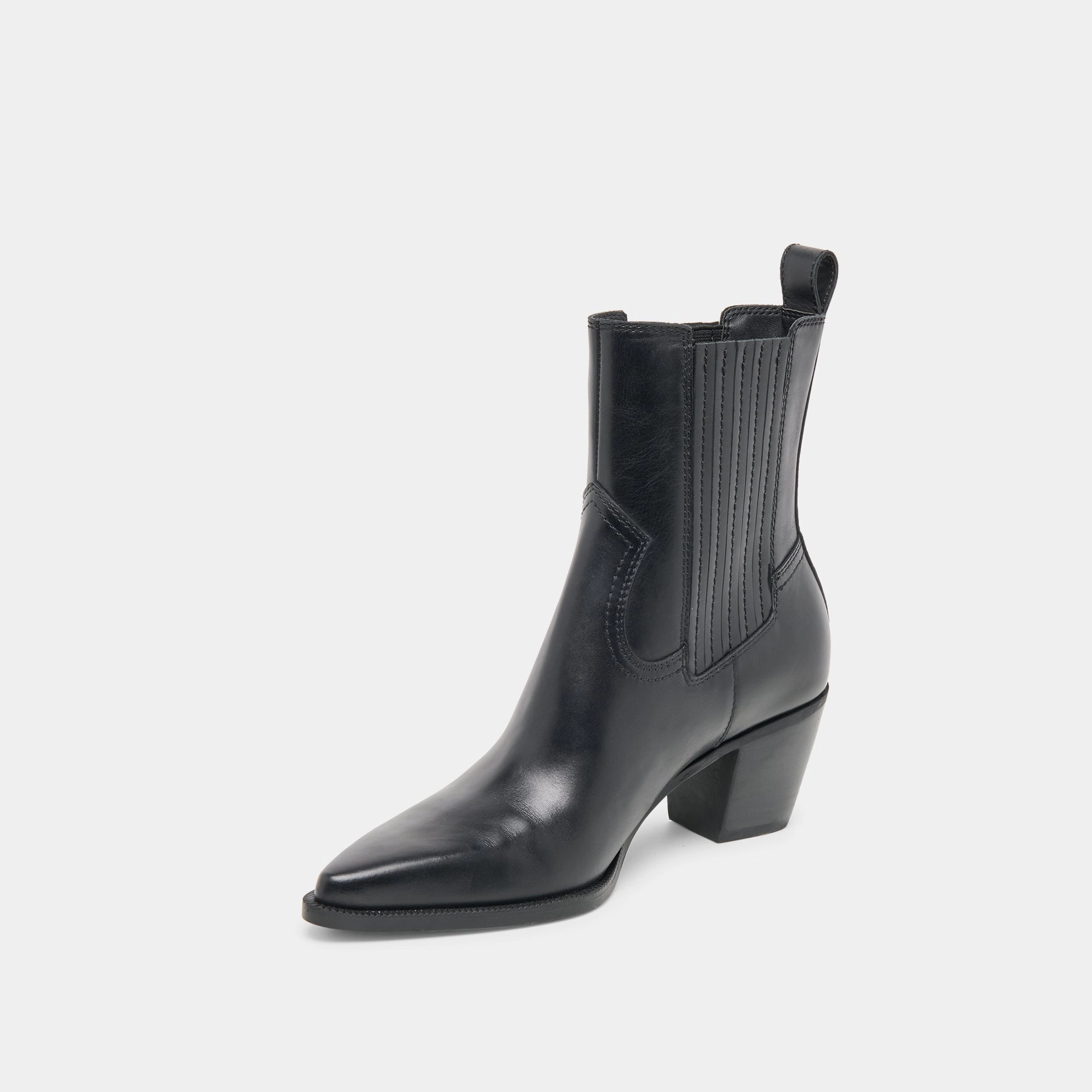 SLIM BOOTIES BLACK LEATHER Outdoor Chore