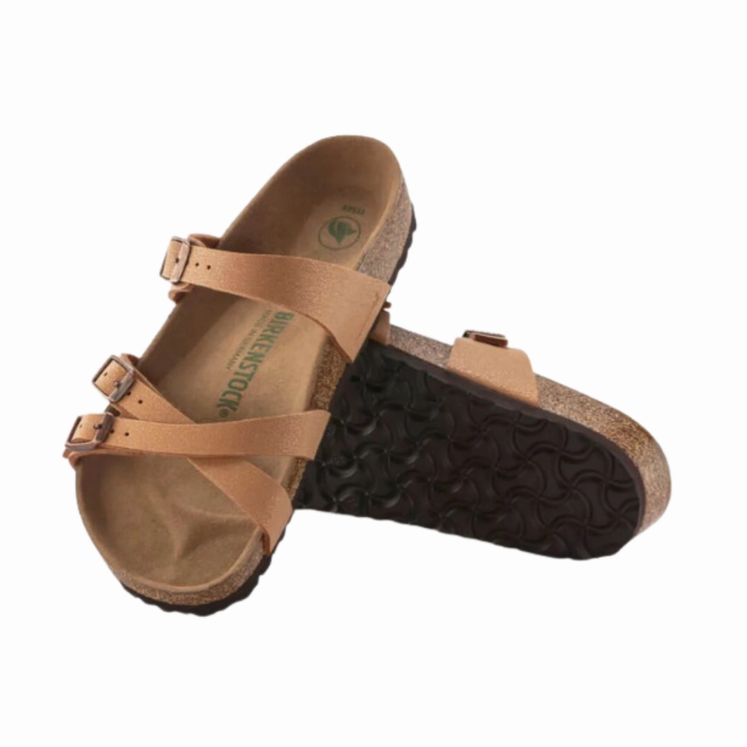 Anti Fatigue Technology Lightweight Comfort Women's Franca Vegan (Birkibuc) - Pecan