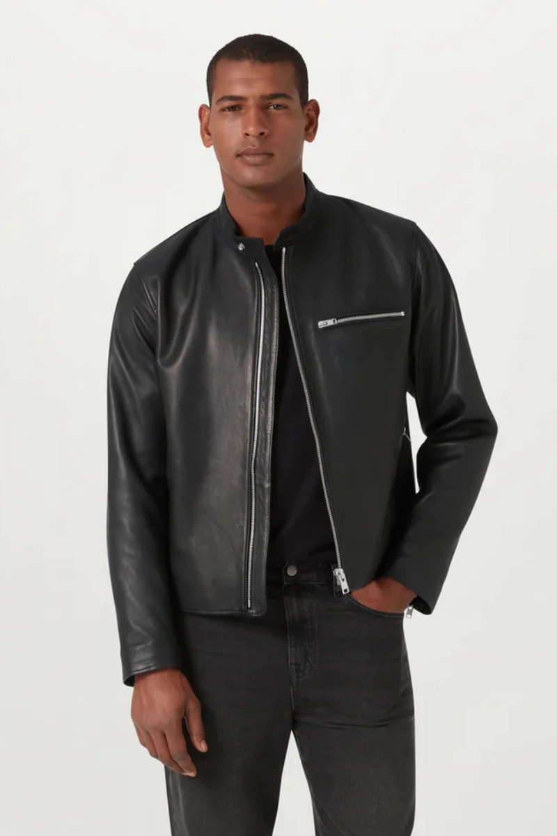 Daywear Staple Track Racer Jacket